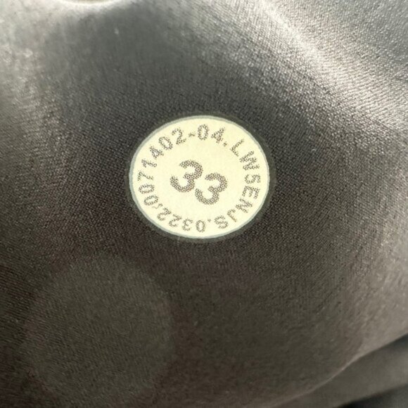 Lululemon City Sleek 5 Pocket Wide-Leg High-Rise Pant 33 Utilitech Black $128 - Picture 3 of 3